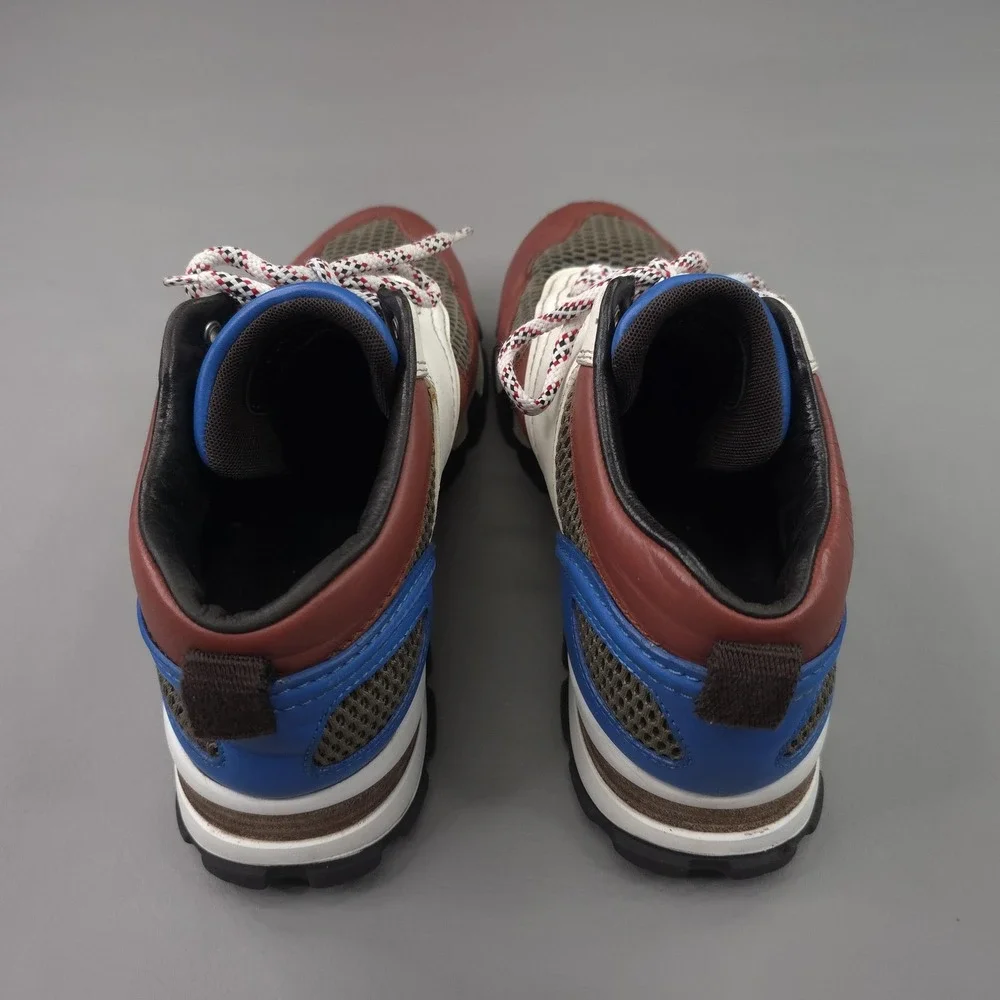 Ermenegildo Zegna Shoes Mens 11.5 Multicolor Leather Couture Extralight Sneakers